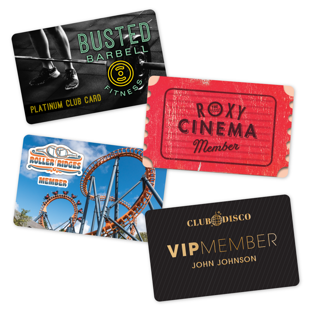 Custom Membership Cards - 3.375
