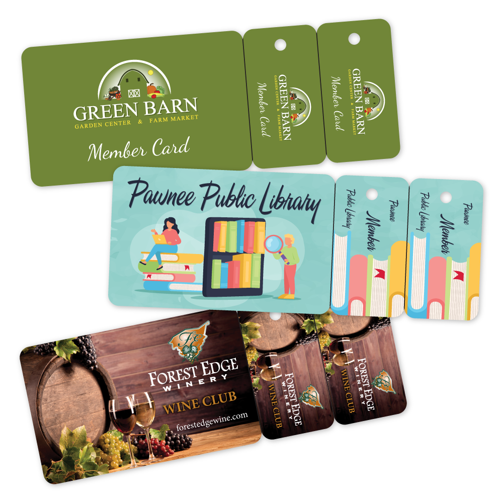 Custom Membership Cards - 3.375