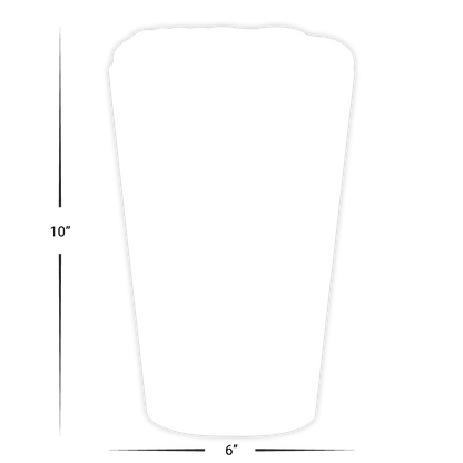 Custom Menus - Beer Glass Shape