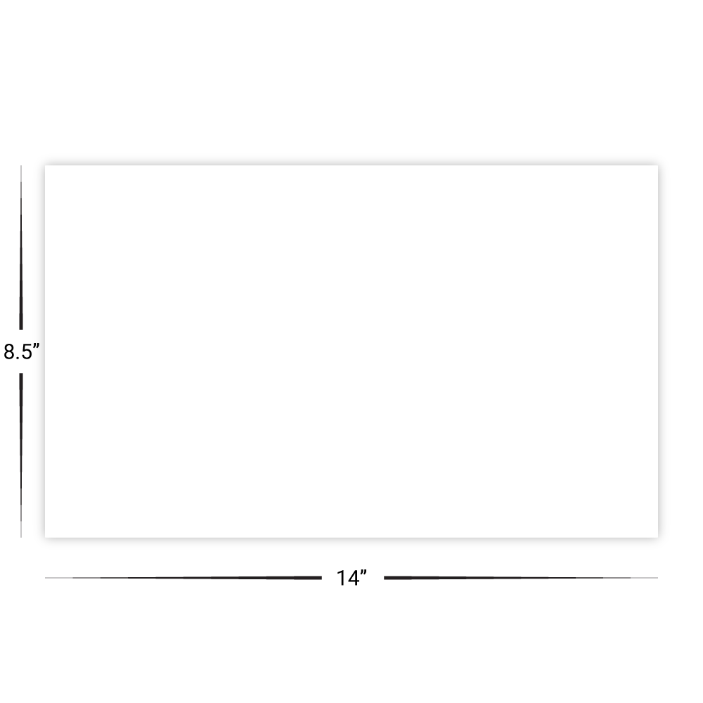 Custom Menu/Signage - 8.5