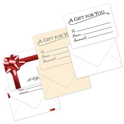 "A Gift for You" Gift Card Envelopes - 50 Pack