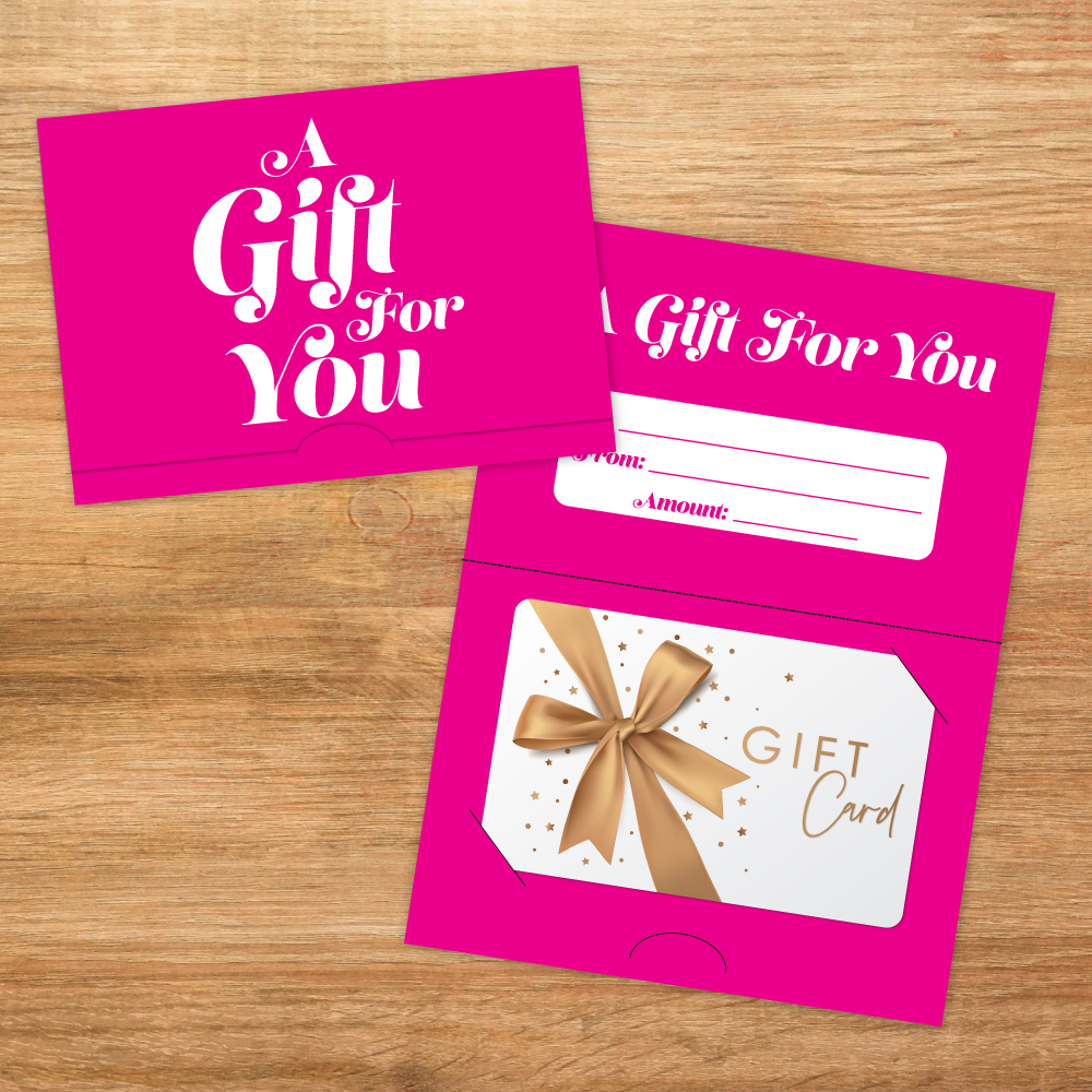 "A Gift for You" Gift Card Holders - 50 Pack
