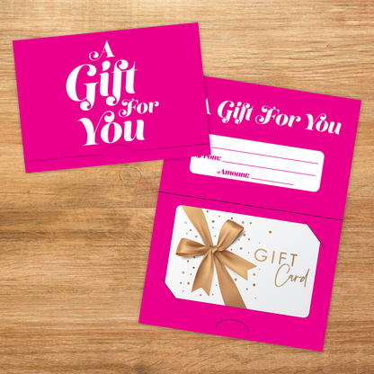 "A Gift for You" Gift Card Holders - 50 Pack