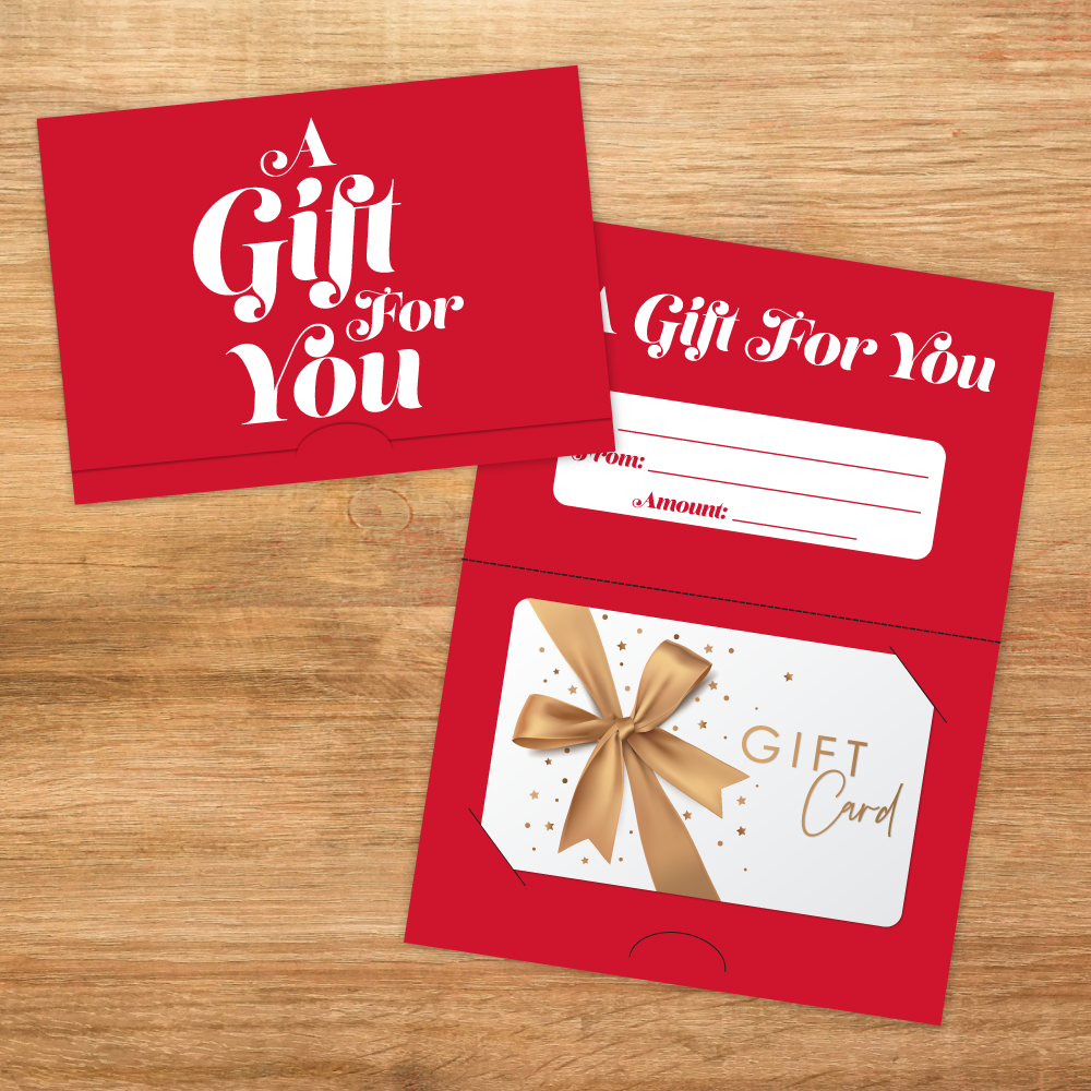 "A Gift for You" Gift Card Holders - 50 Pack
