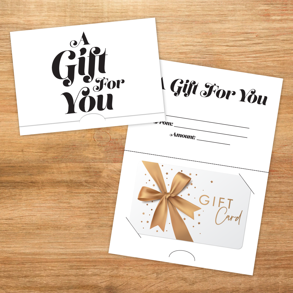 "A Gift for You" Gift Card Holders - 50 Pack