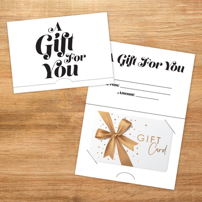 "A Gift for You" Gift Card Holders - 50 Pack