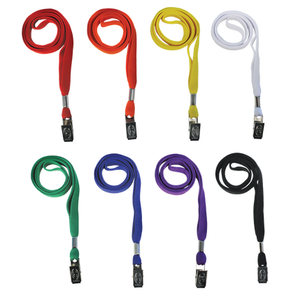 50 Pack of Premium Badge Lanyards