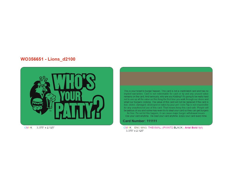 Custom Designed (WO356651)