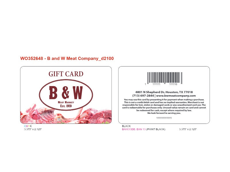 Custom Designed (WO352648)