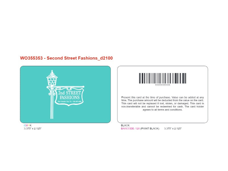 Custom Designed (WO355353)
