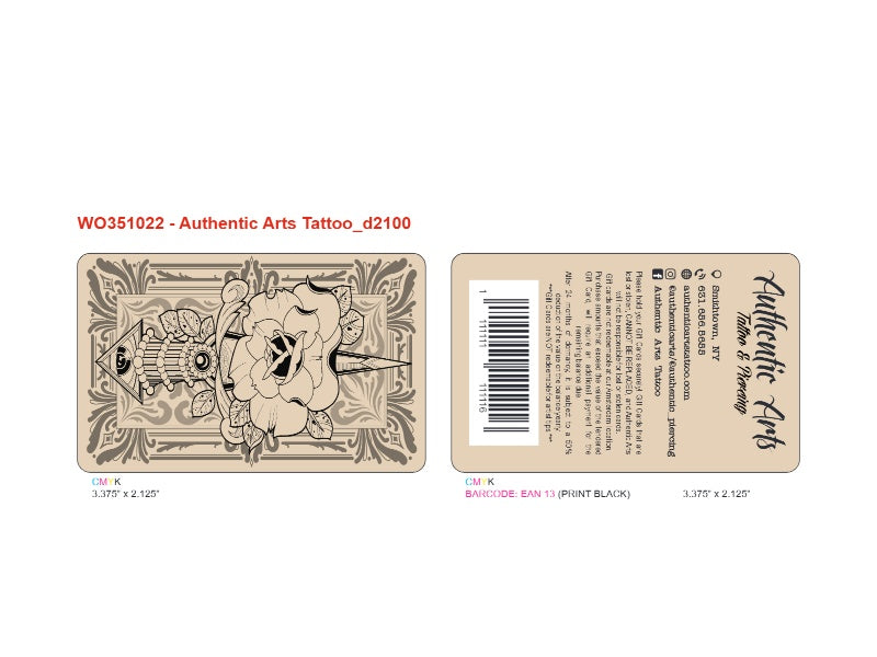 Custom Designed (WO351022)