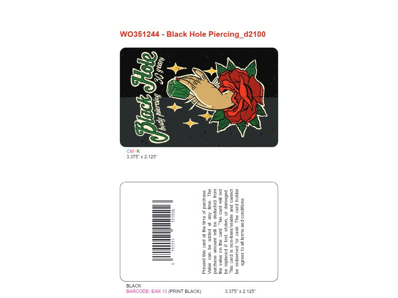 Custom Designed (WO351244)