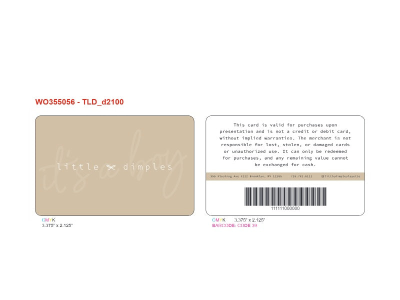 Custom Designed (WO355056)