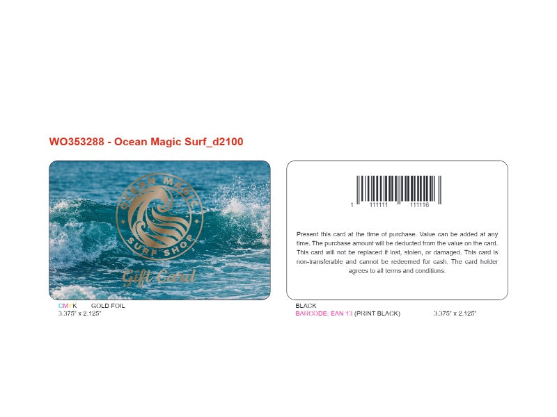 Custom Designed (WO353288)