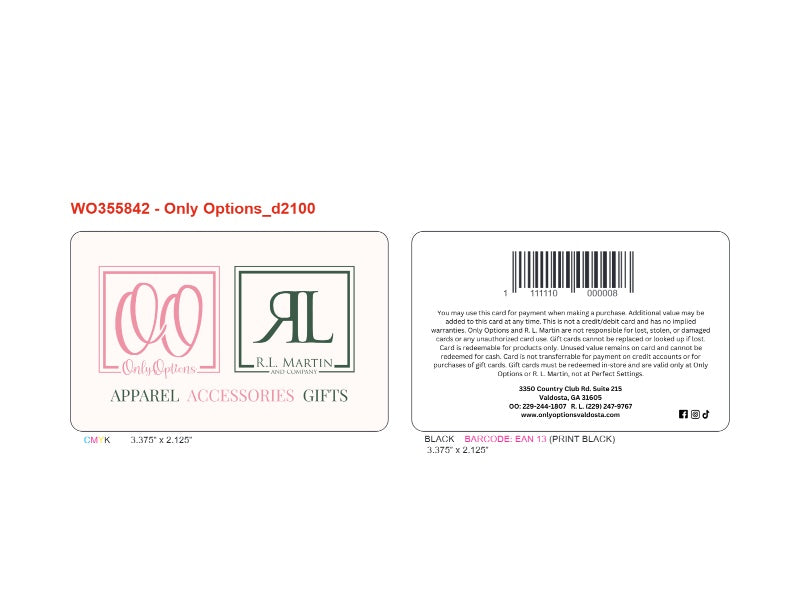 Custom Designed (WO355842)