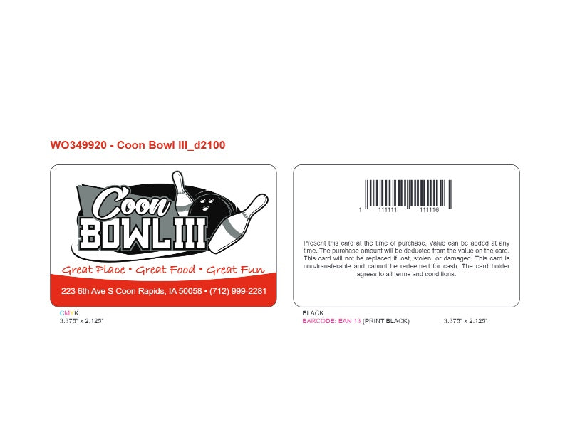 Custom Designed (WO349920)