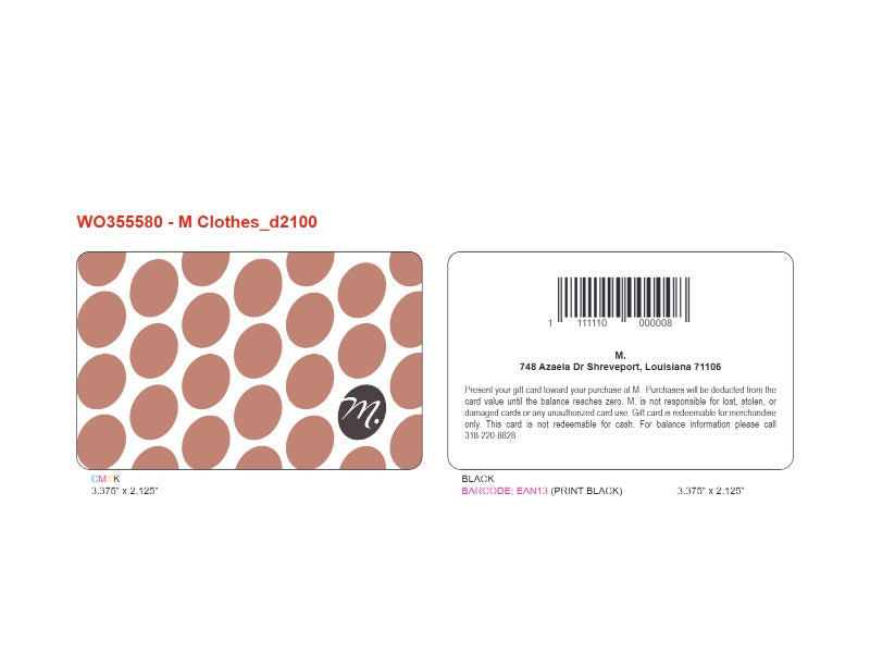 Custom Designed (WO355580)