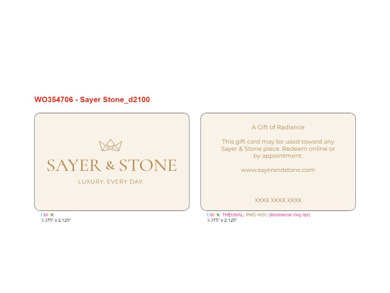Custom Designed (WO354706)