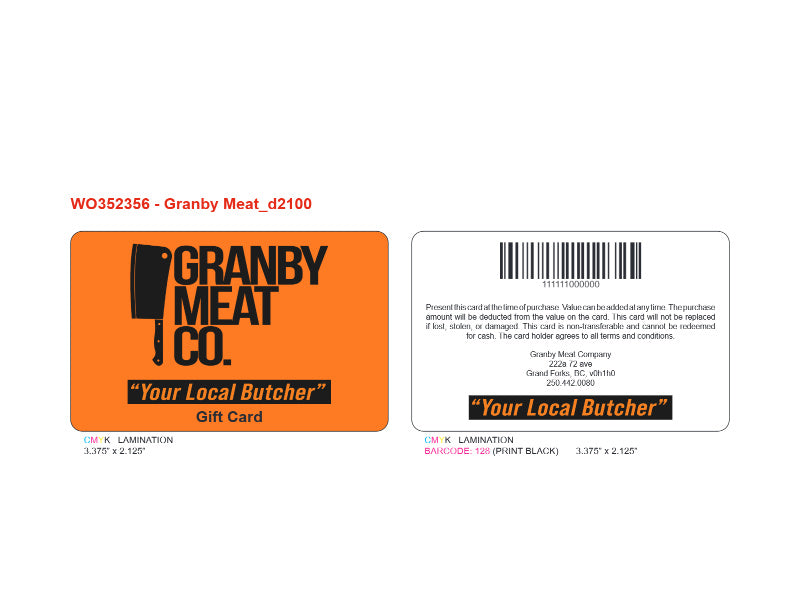 Custom Designed (WO352356)