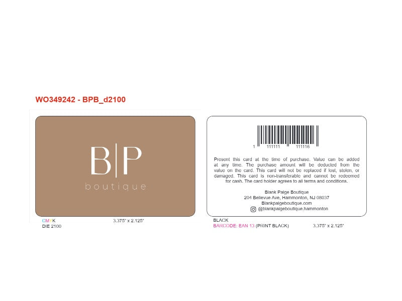 Custom Designed (WO349242)