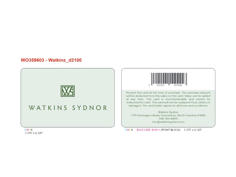 Custom Designed (WO359603)