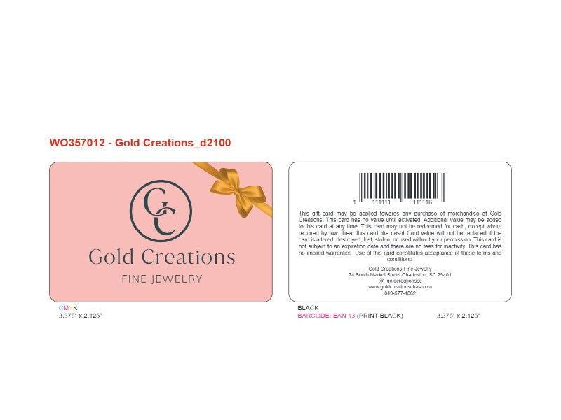 Custom Designed (WO357012)