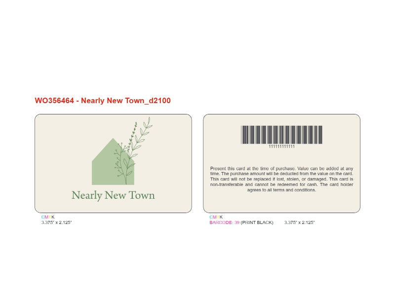 Custom Designed (WO356464)