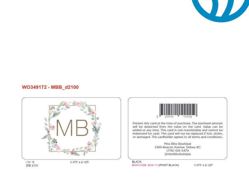 Custom Designed (WO349172)