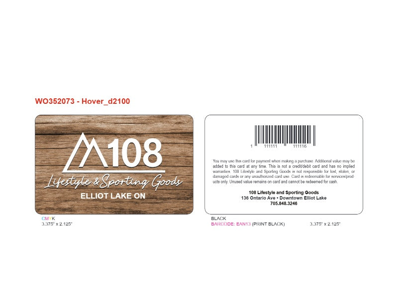 Custom Designed (WO352073)