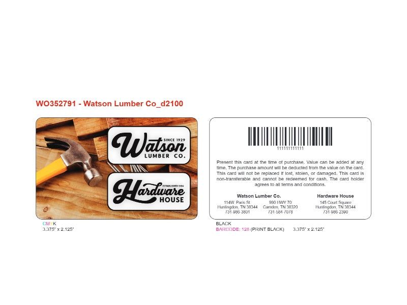 Custom Designed (WO352791)