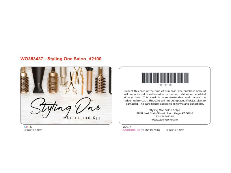 Custom Designed (WO353437)