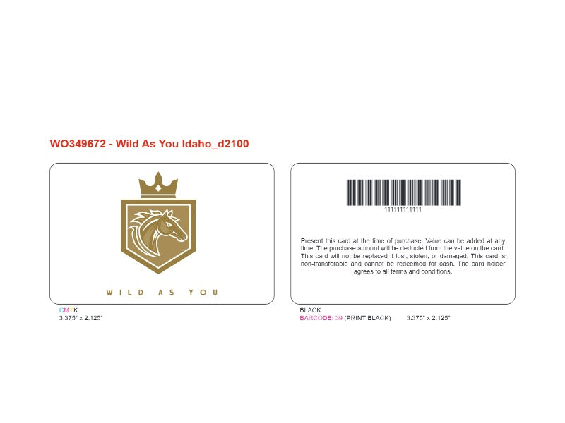 Custom Designed (WO349672)