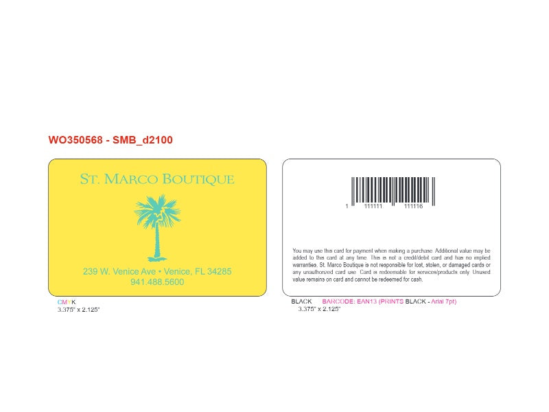 Custom Designed (WO350568)