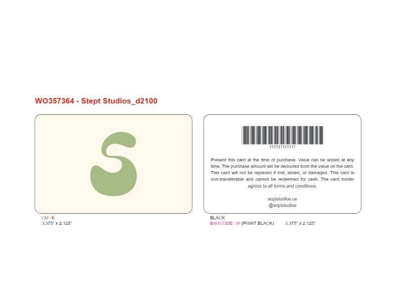 Custom Designed (WO357364)