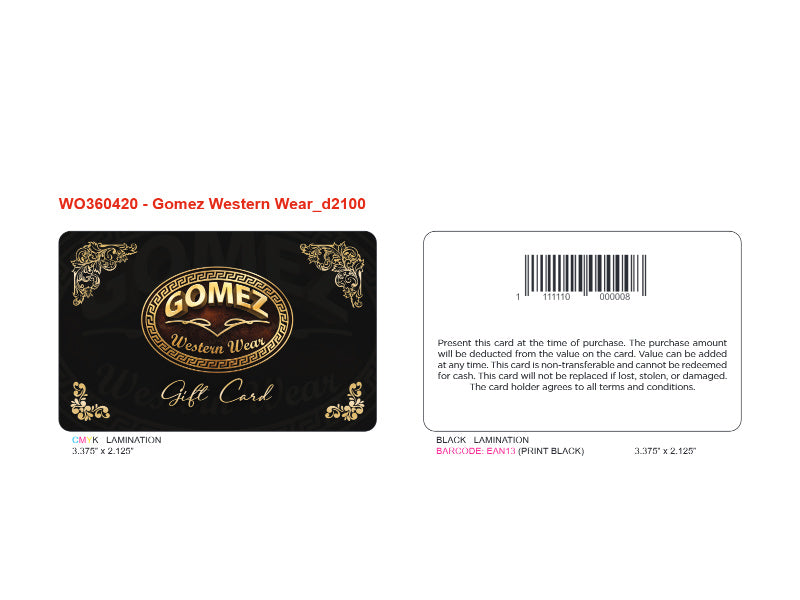 Custom Designed (WO360420)
