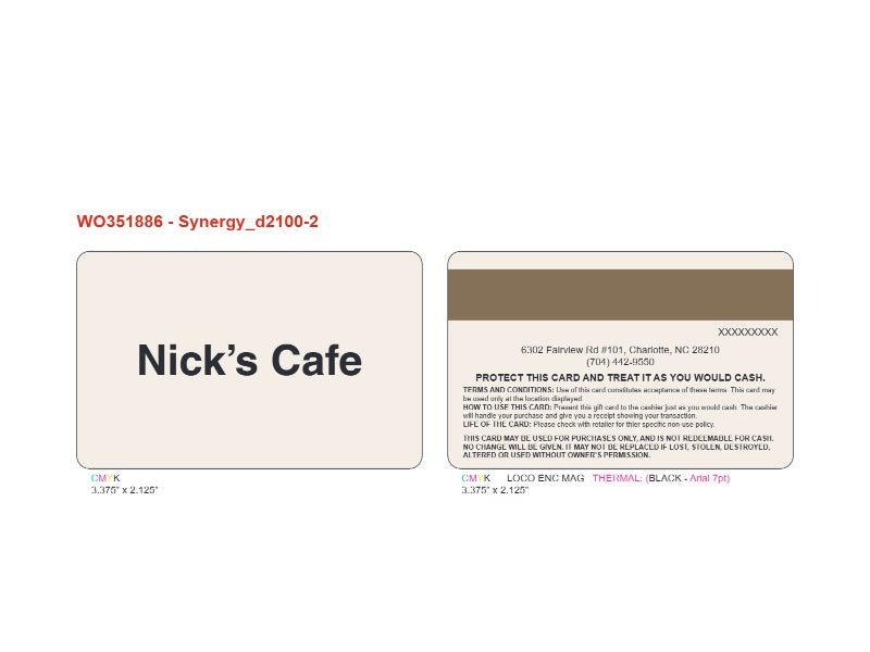 Custom Designed (WO351886)