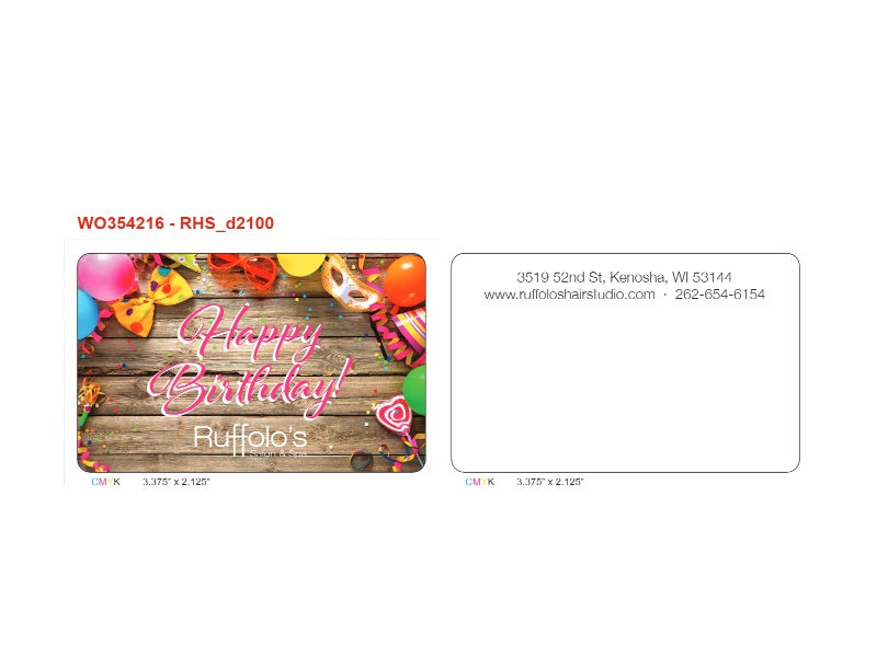 Custom Designed (WO354216)