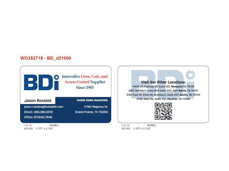 Custom Designed (WO352719)