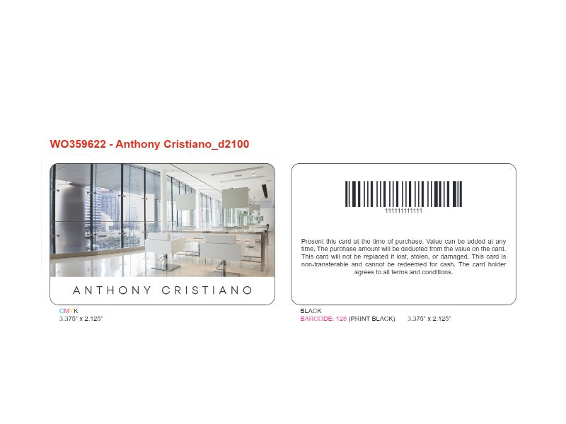 Custom Designed (WO359622)