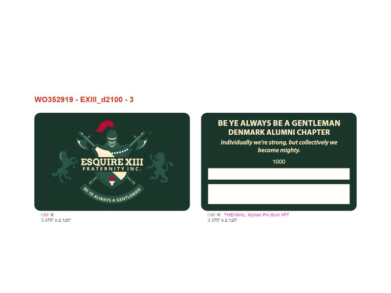 Custom Designed (WO352919)