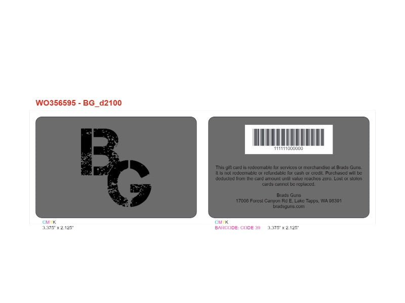 Custom Designed (WO356595)