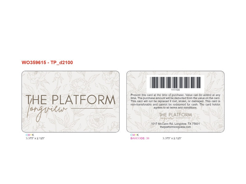 Custom Designed (WO359615)