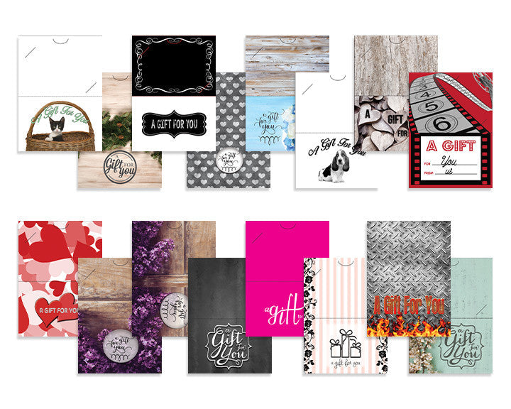 Specialty Gift Card Holders - 50 Pack