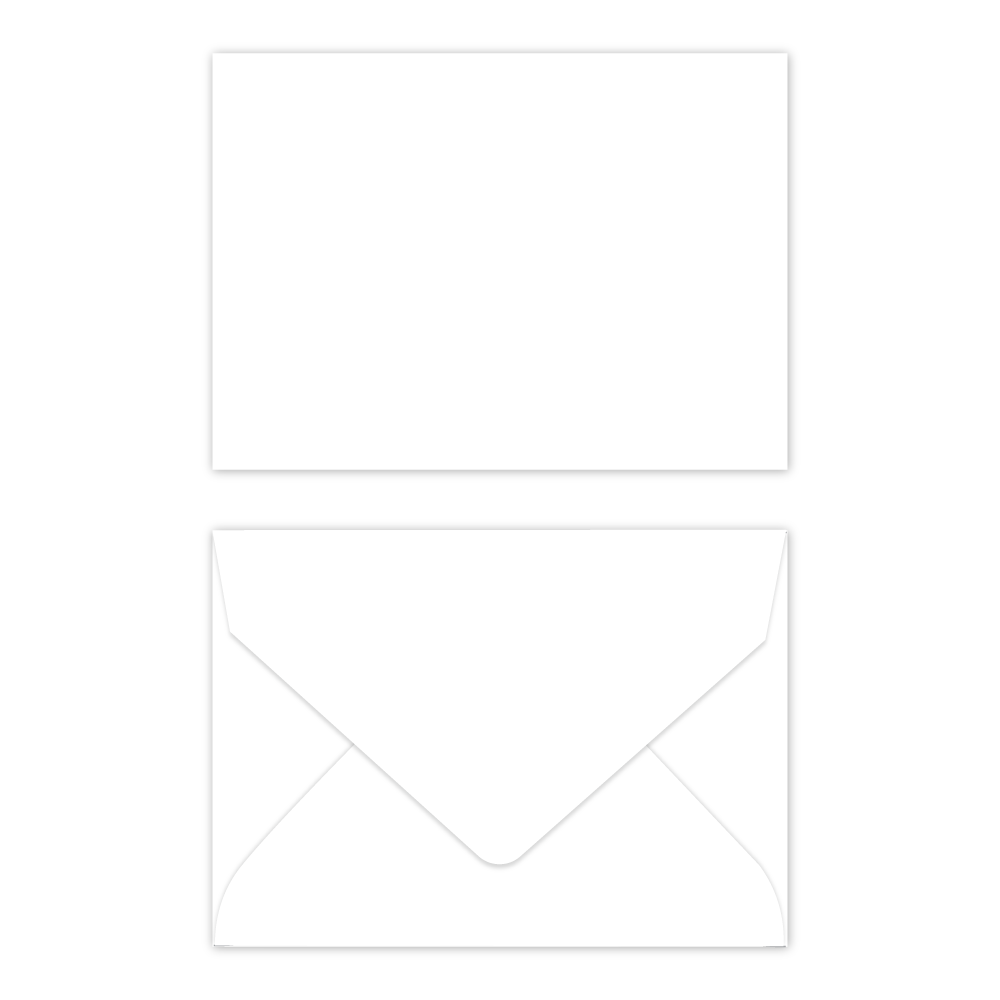 Blank Gift Card Envelopes