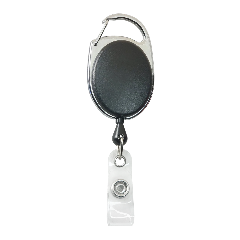 Premier Black Badge Reel w/ Clear Strap – Plastic Printers